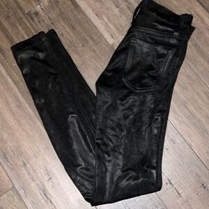 Aiko wet faux leather legging